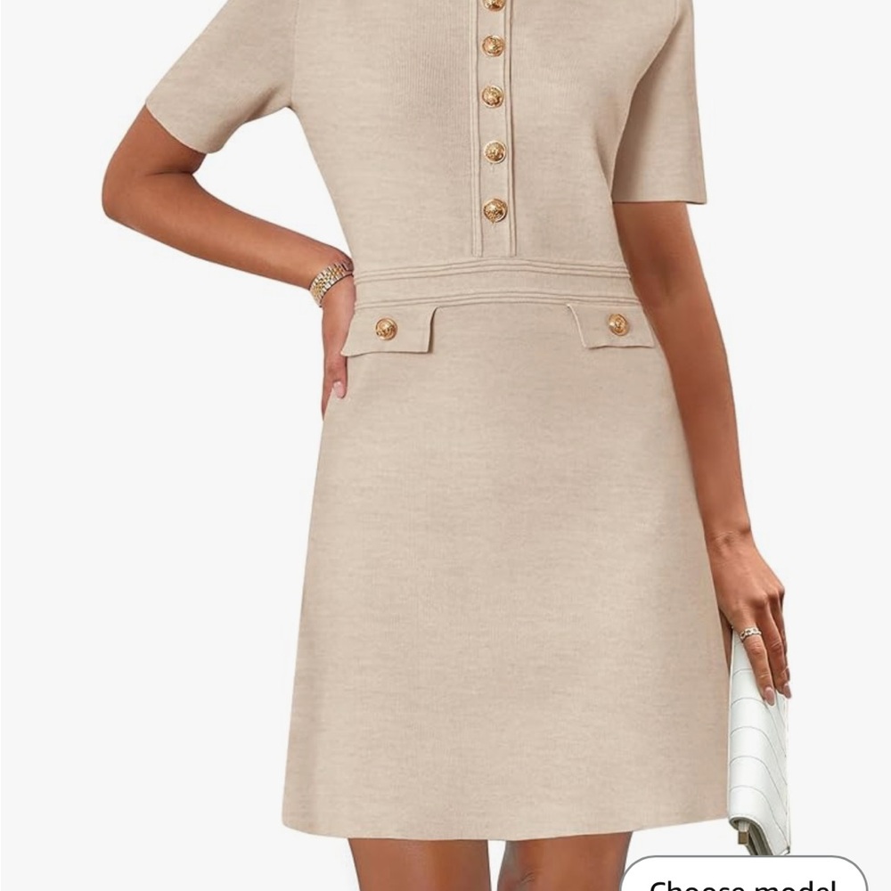 Knit mini/midi dress. SIZE SMALL BUT FITS MORE LIKE A MEDIUM